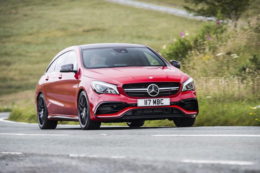 Mercedes-AMG CLA45 4Matic Shooting Brake (UK) '2016